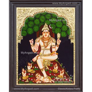 Thatchinamoorthy Tanjore Painting