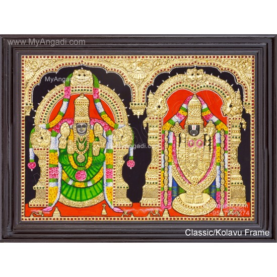 Balaji Thayar Tanjore Painting