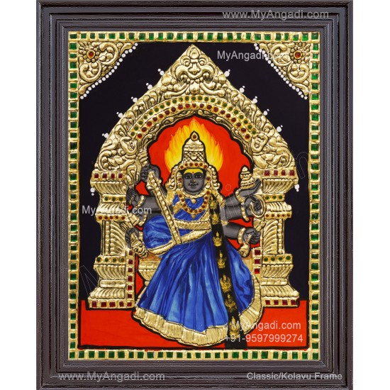 Athanur Amman Tanjore Painting