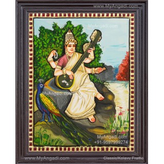 Saraswathi Tanjore Paintings