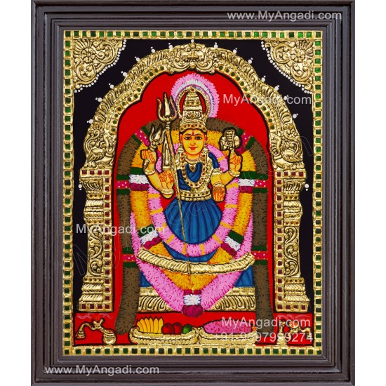 Muthu Mari Amman Tanjore Painting