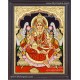 Gajalakshmi Tanjore Painting