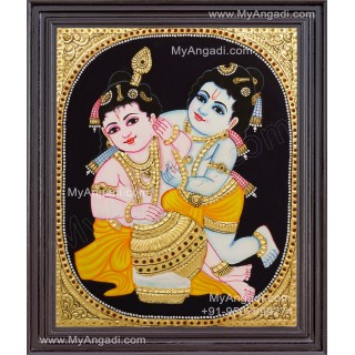 Krishnar Balaraman Tanjore Paintings