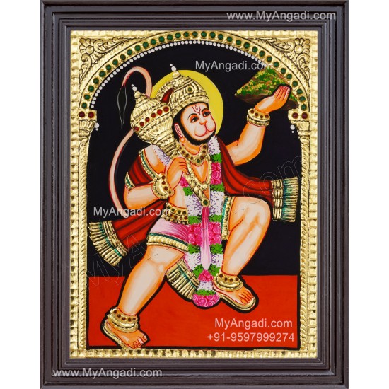 Hanuman Tanjore Painting