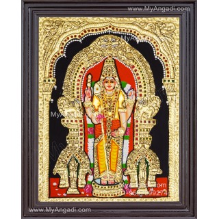 Thiruchenthoor Murugan Tanjore Painting