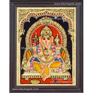 Vinayagar Tanjore Painting