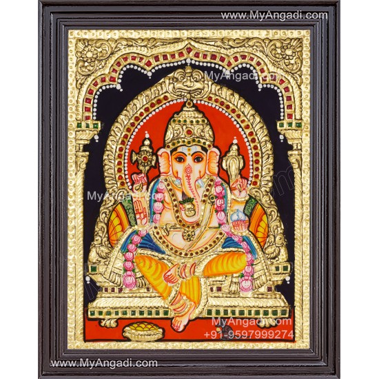 Vinayagar Tanjore Painting