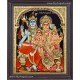 Shivan Family Tanjore Painting