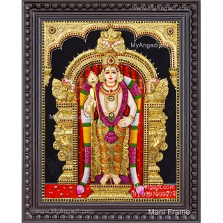 Murugan 3D Tanjore Painting