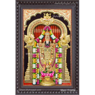 Balaji Lakshmi 3D Tanjore Painting