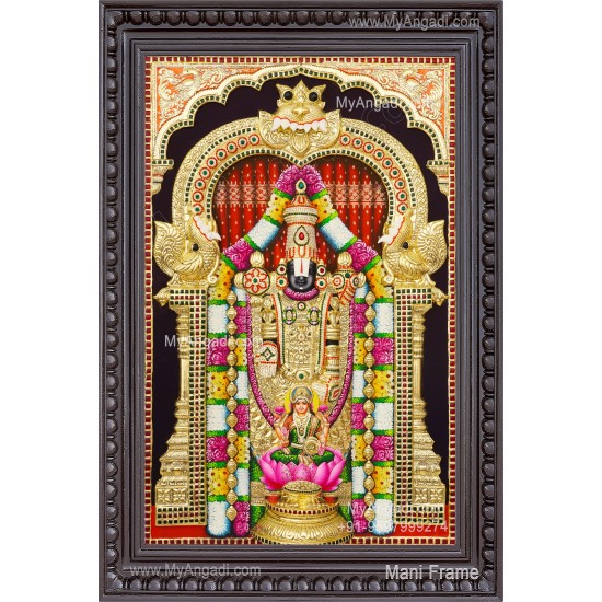 Balaji Lakshmi 3D Tanjore Painting
