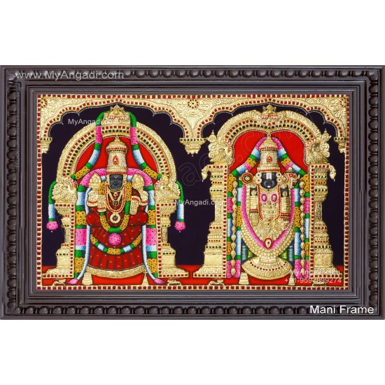 3D Balaji Thayar Tanjore Painting
