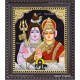 Shivan Parvathi Tanjore Painting