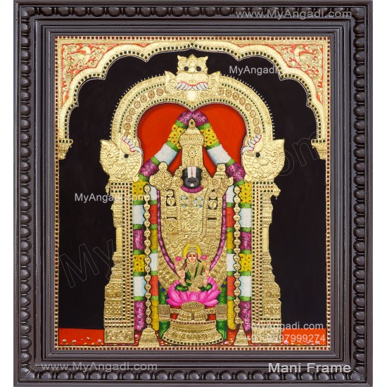 Balaji Lakshmi Tanjore Painting