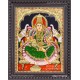 Gajalakshmi Tanjore Painting