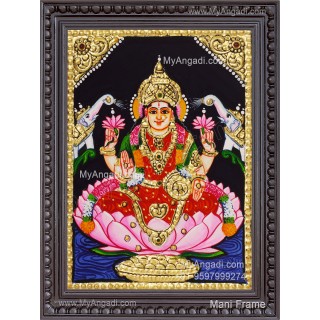 Gajalakshmi Tanjore Painting