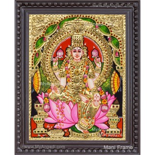 Iswarya Lakshmi Tanjore Painting