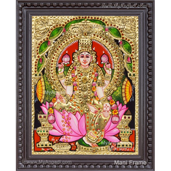 Iswarya Lakshmi Tanjore Painting