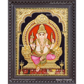 Ganesha Tanjore Painting