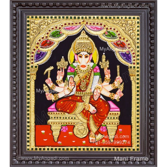 Varahi Amman Tanjore Painting