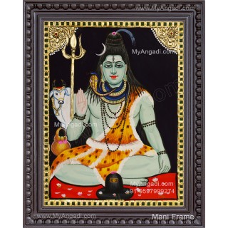 Shiva Tanjore Painting