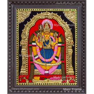 Muthu Mari Amman Tanjore Painting