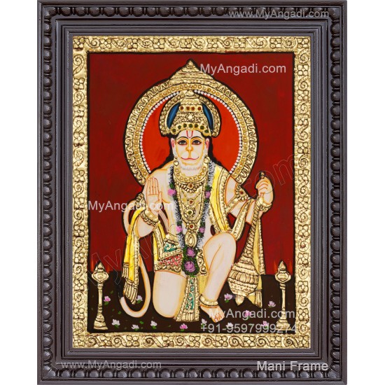 Hanuman Tanjore Painting