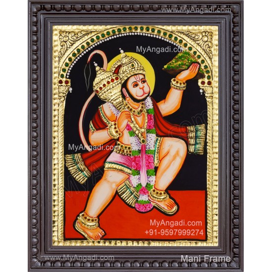 Hanuman Tanjore Painting