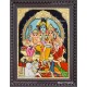 Shivan Family Tanjore Painting
