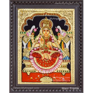 Gajalakshmi Tanjore Painting