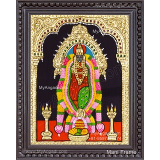 Adhi Parasakthi Amman Tanjore Painting
