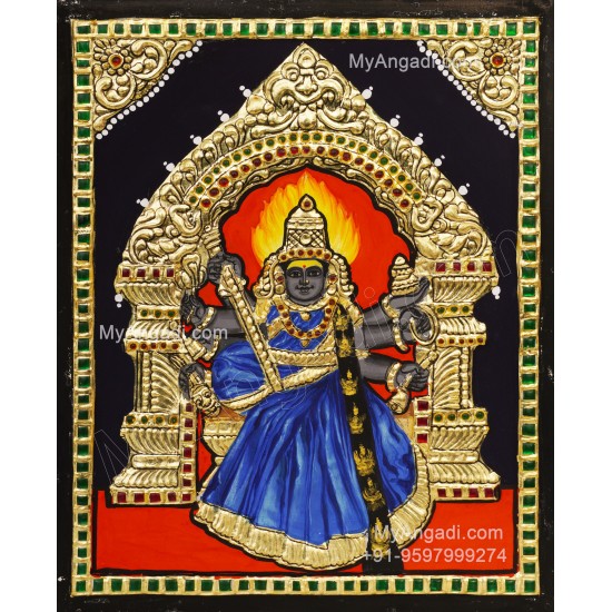 Athanur Amman Tanjore Painting