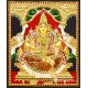 Gajalakshmi Tanjore Painting