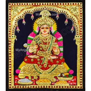 Annapoorani Tanjore Painting Annapoorani Tanjore Painting