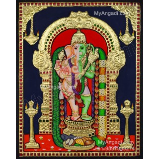 Adhyantha Prabhu Tanjore Painting Adhyantha Prabhu Tanjore Painting