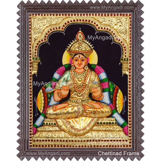 Annapoorani 3D Tanjore Painting