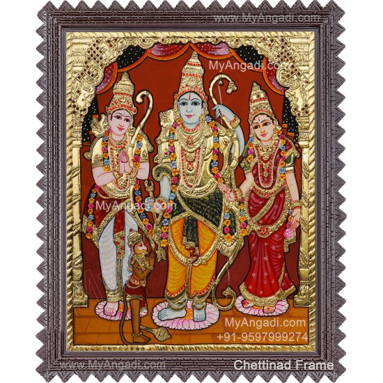Kothanda Ramar Tanjore Painting
