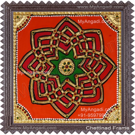 Aiswarya Kolam Tanjore Painting