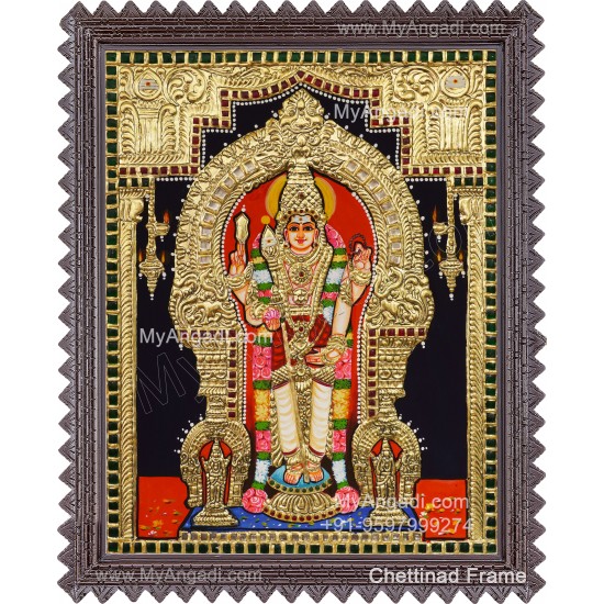 Thiruchendhur Murugan Tanjore Painting