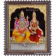 Vishnu and Lakshmi Tanjore Painting