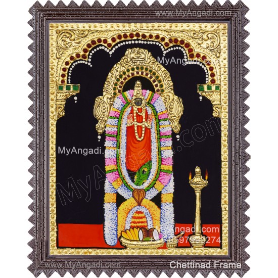 Melmaruvathur Amman  Tanjore Painting