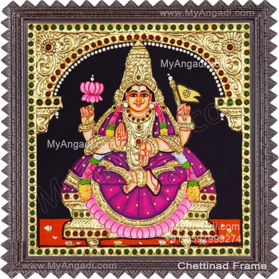 Adhi Lakshmi Tanjore Painting