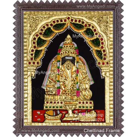 Karpaga Vinayagar Tanjore Painting