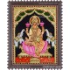 Gajalakshmi Tanjore Painting