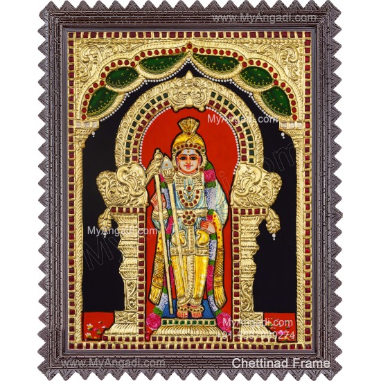Murugan Tanjore Painting