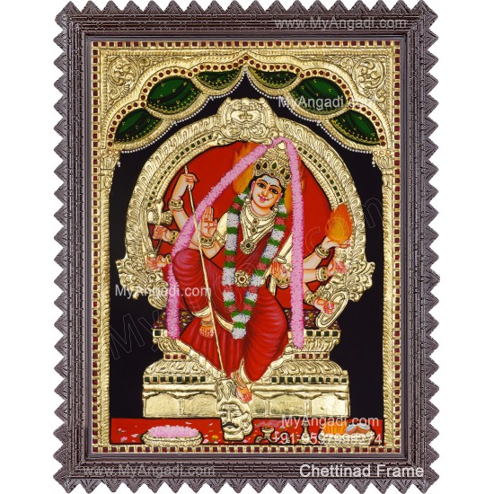 Sellandi Amman Tanjore Painting