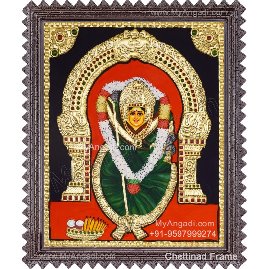 Sree Devi Amman Tanjore Painting