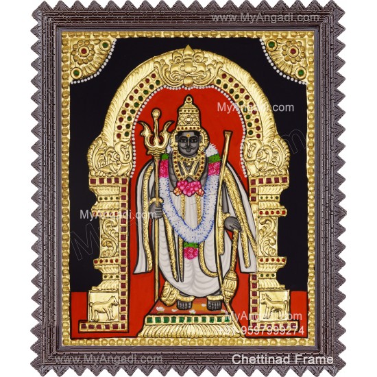 Sri Veeraiyan Tanjore Painting