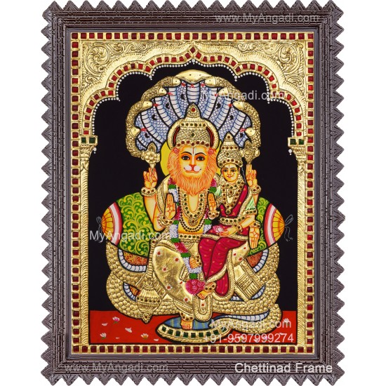 Lakshmi Narasimmar Tanjore Paintings
