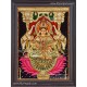 Gajalakshmi 2d Tanjore Painting